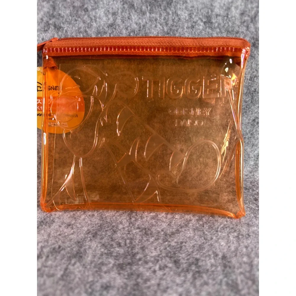 Disney Sanrio Zipper Pouch Lot Hello Kitty 50th Chip Dale Tigger PVC Bags NWT